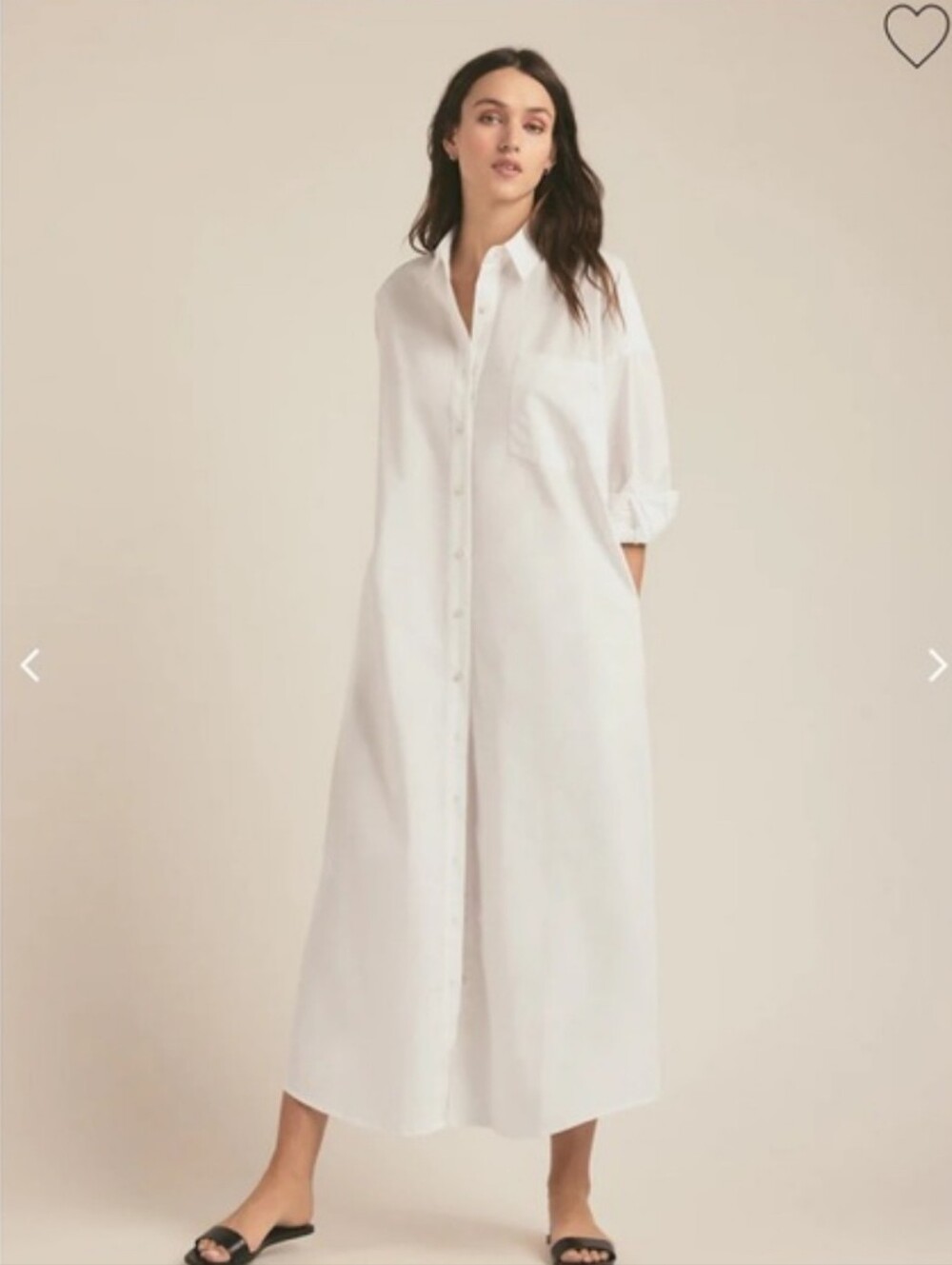 NWT FAVORITE DAUGHTER THE EX-BOYFRIEND LONG SHIRT DRESS